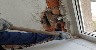 Демонтаж оконных откосов по выгодной цене от 512 руб. в Моршанске - Сварной-Мрш